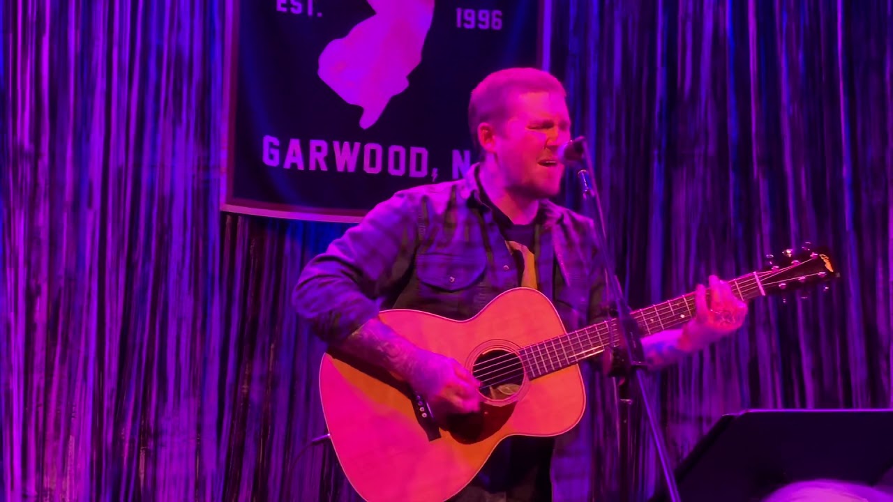 Brian Fallon Live - Watson - Crossroads Garwood NJ - 12/17/21