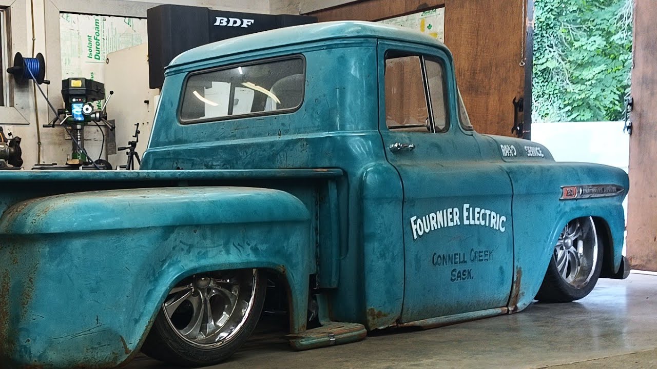 1959 Apache Part Four Cab meets Frame