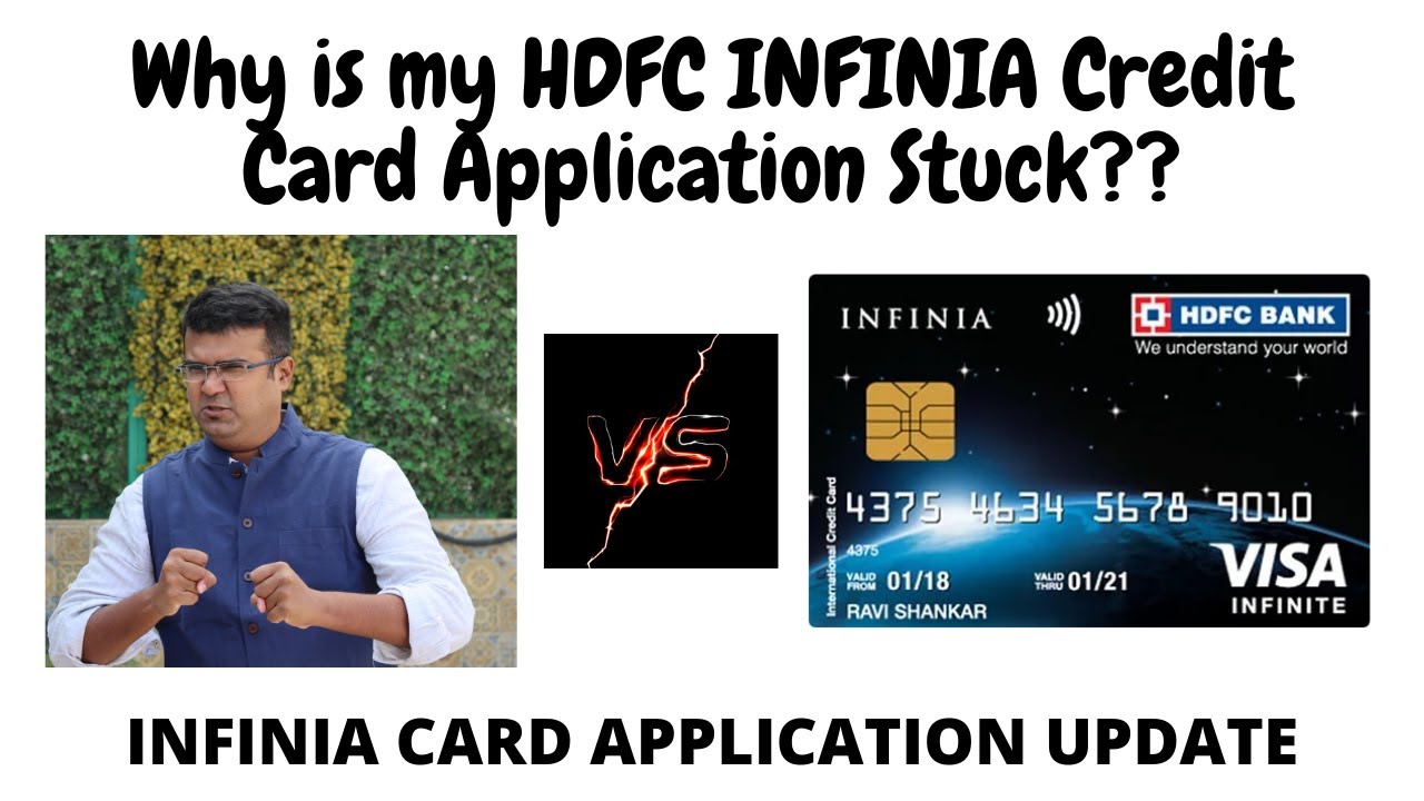 My HDFC Infinia Credit Card Application Update | Where is My Infinia Credit Card is Stuck????