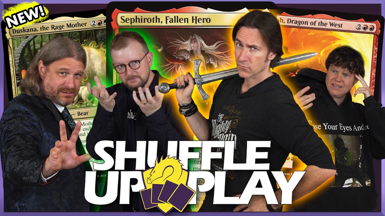 Matt Mercer Rolls Up Sephiroth Commander | Shuffle Up & PLay 109 | Magic: The Gathering EDH Gameplay