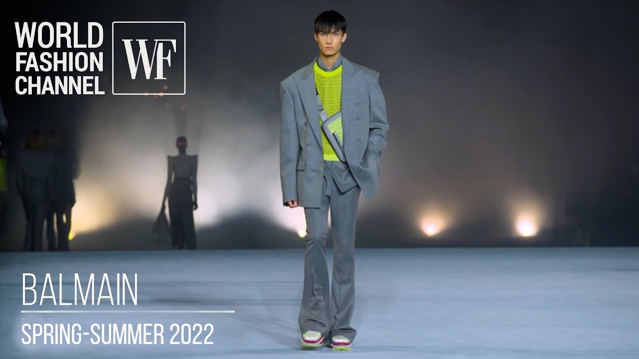 Balmain spring-summer 21-22 | Paris fashion week