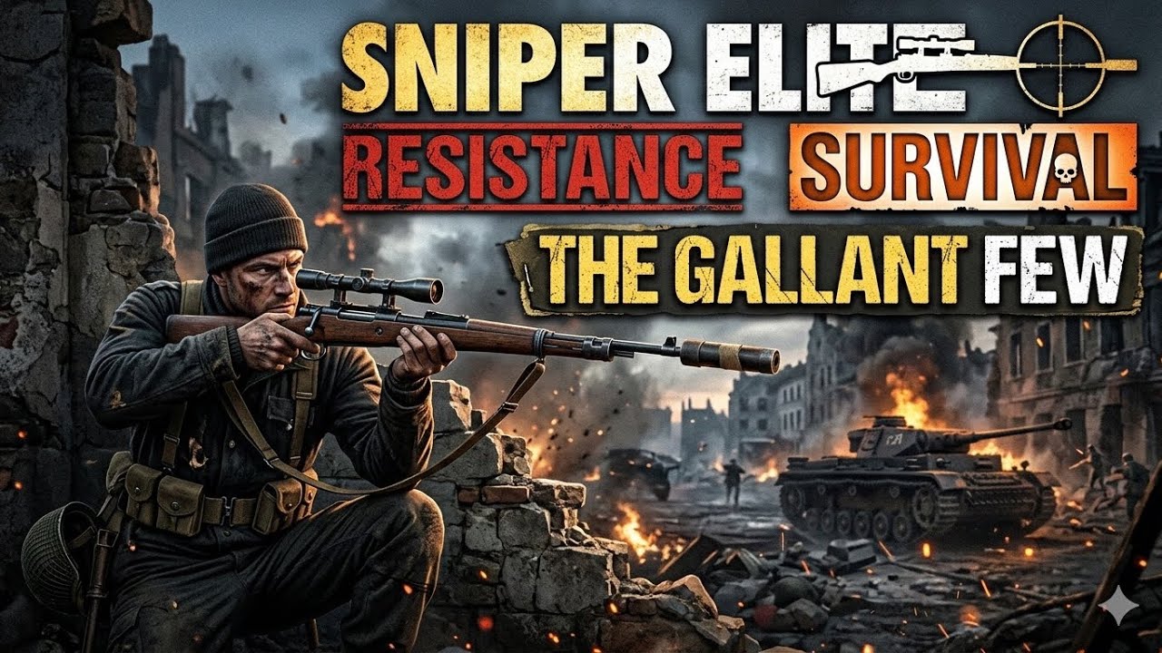 Sniper Elite Resistance Survival Gameplay with @Anubis1976PS5 @brianmckenna3440 @ImGotDeeznut 