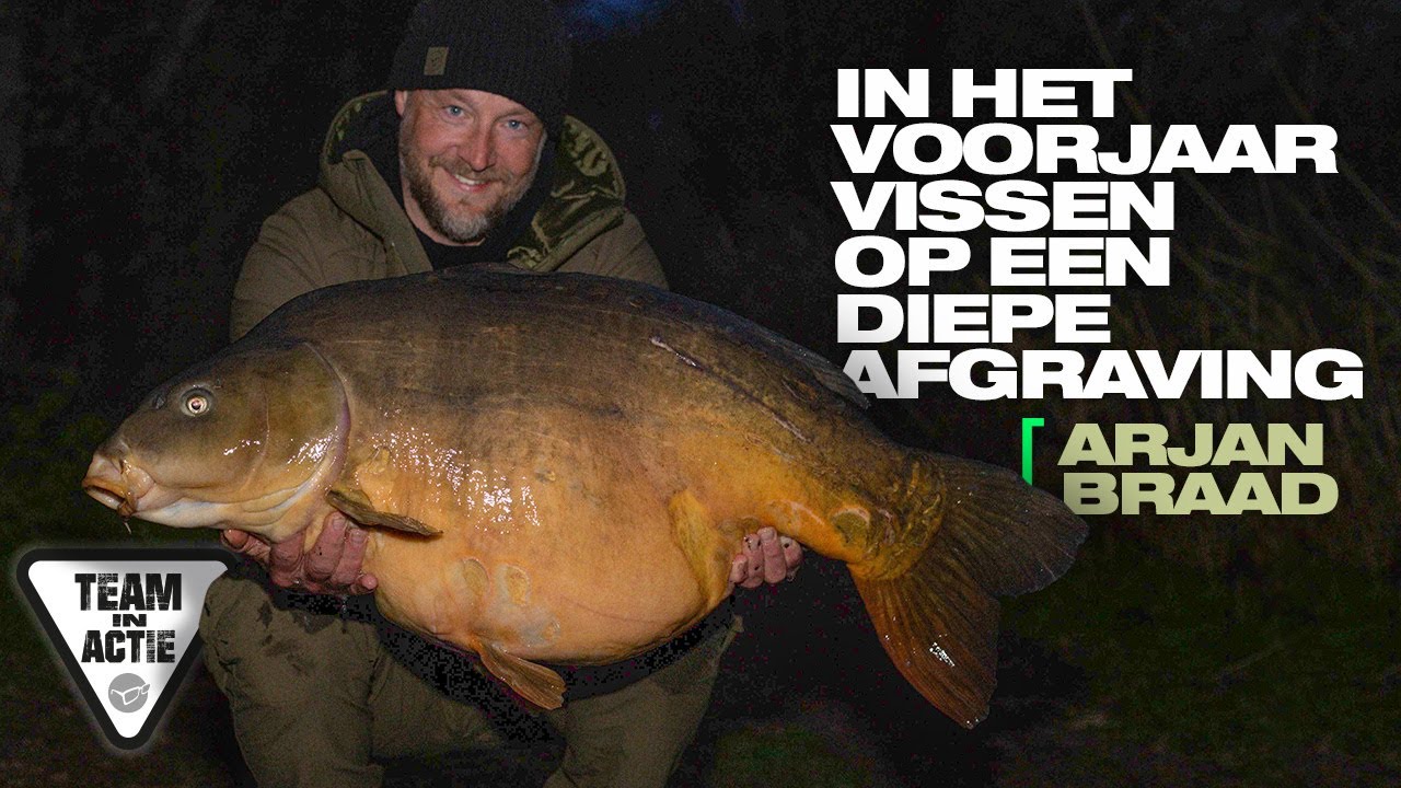 Een voorjaar sessie op Carpfarm - Team Korda in actie - Arjan Braad