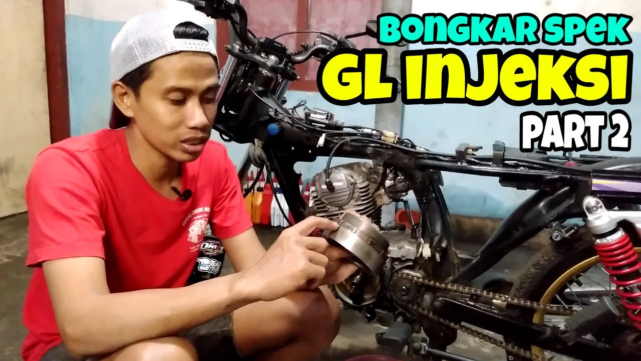 Bongkar spek GL max 124cc injeksi - part 2