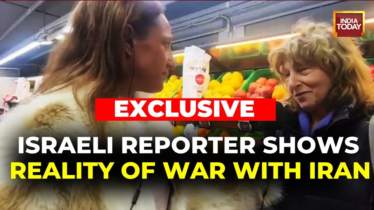 MUST WATCH: India Today's Correspondent From Israel Reports GROUND REALITY of War | India Today