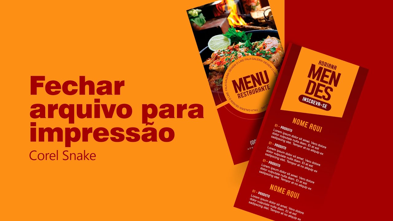 CURSO COREL DRAW // APRENDA DE FORMA FACIL COMO FECHAR UM ARQUIVO PARA IMPRESSÃO