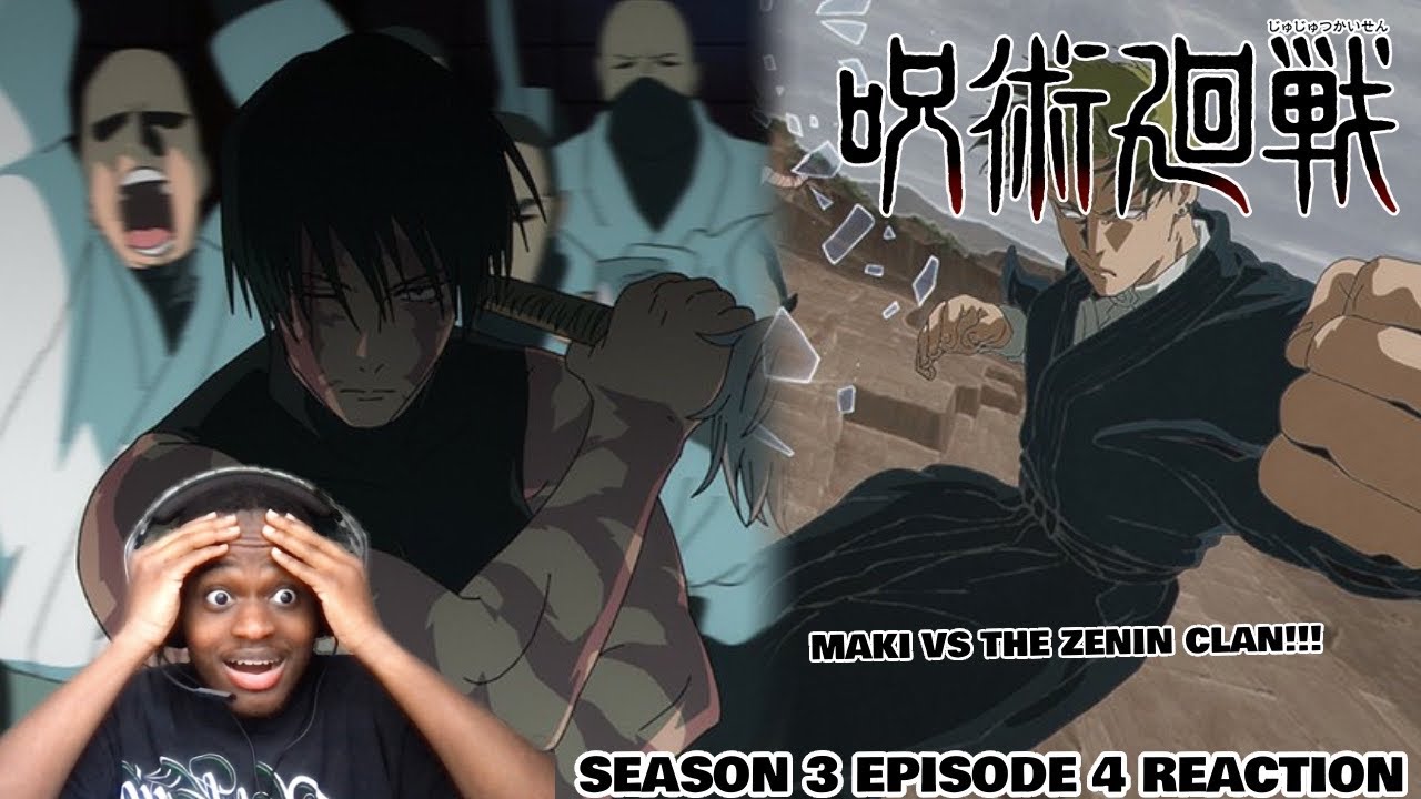 MAKI VS THE ZEN'IN CLAN WAS LEGENDARY!!! | Jujutsu Kaisen Season 3 Episode 4 Reaction!!!