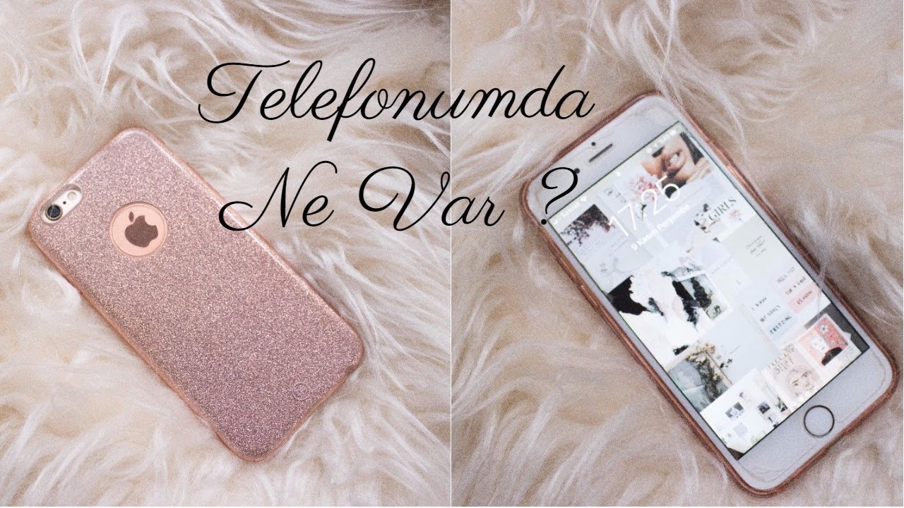 TELEFONUMDA NE VAR ? What's On My iPhone ?