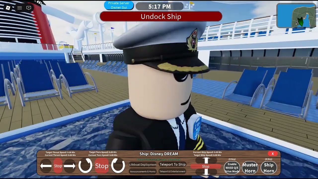 Disney Dream Ship Tour. (Cruise Line Simulator a New Era.)