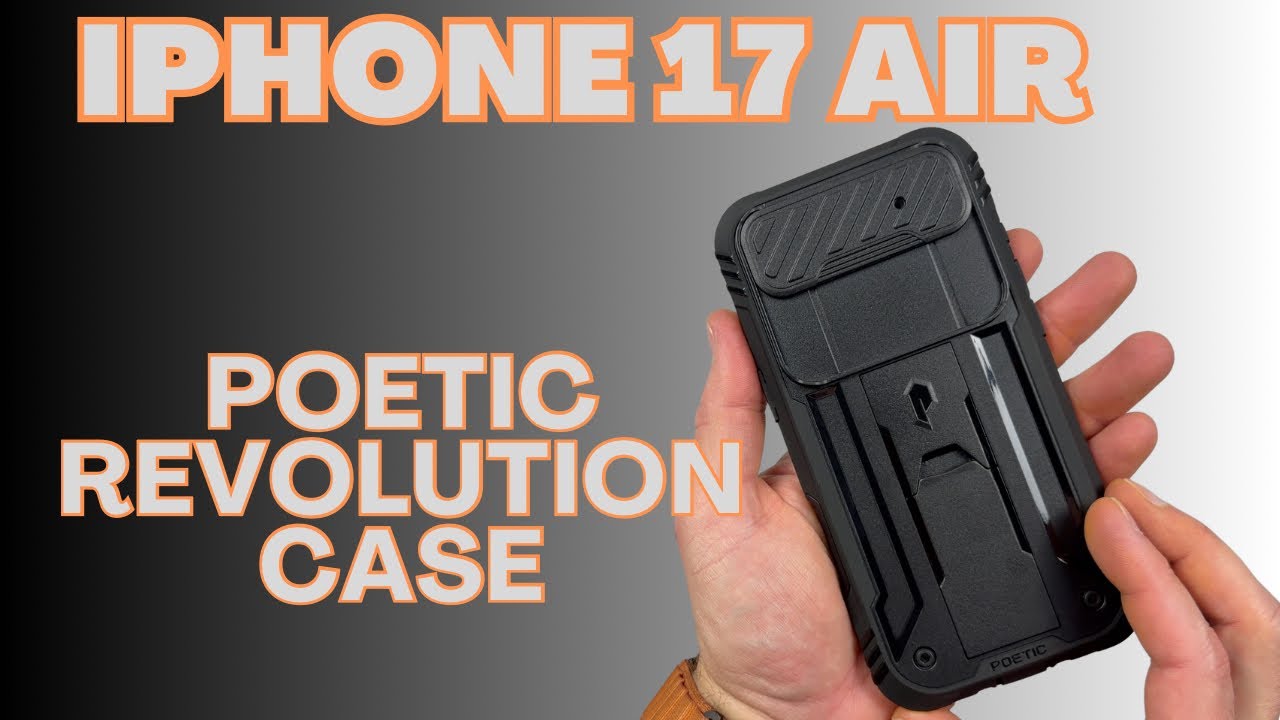 iPhone 17 Air - Poetic Revolution Case Review