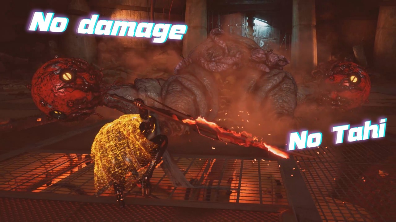 Stellar Blade No Damage. Громила