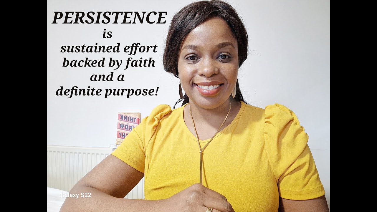 THE POWER OF PERSISTENCE