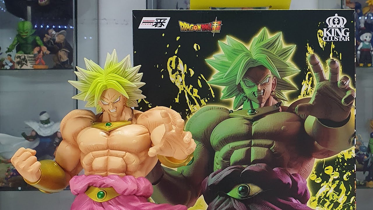 KING CLUSTAR ICHIBANSHO VS ÓMNIBUS Z LEGENDARY SUPER SAIYAN BROLY. Unboxing y review