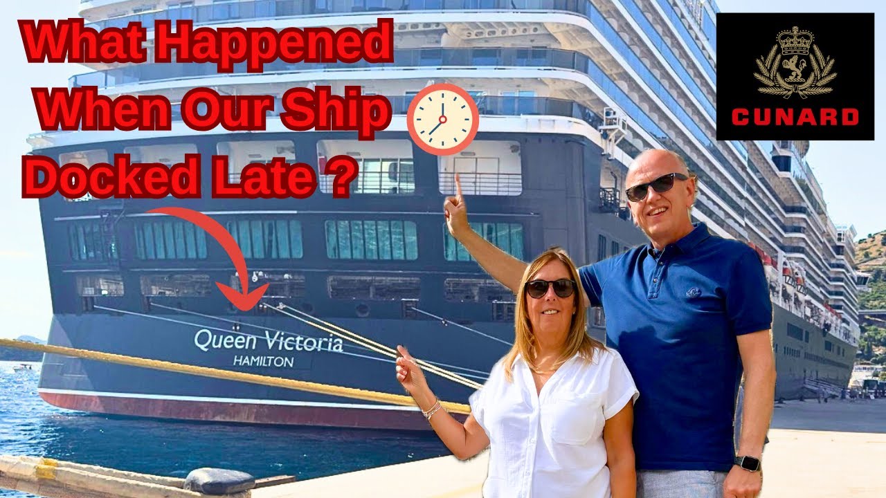 What happened when Cunard Queen Victoria arrived late into Dubrovnik!  Plans Changed but What a Day!