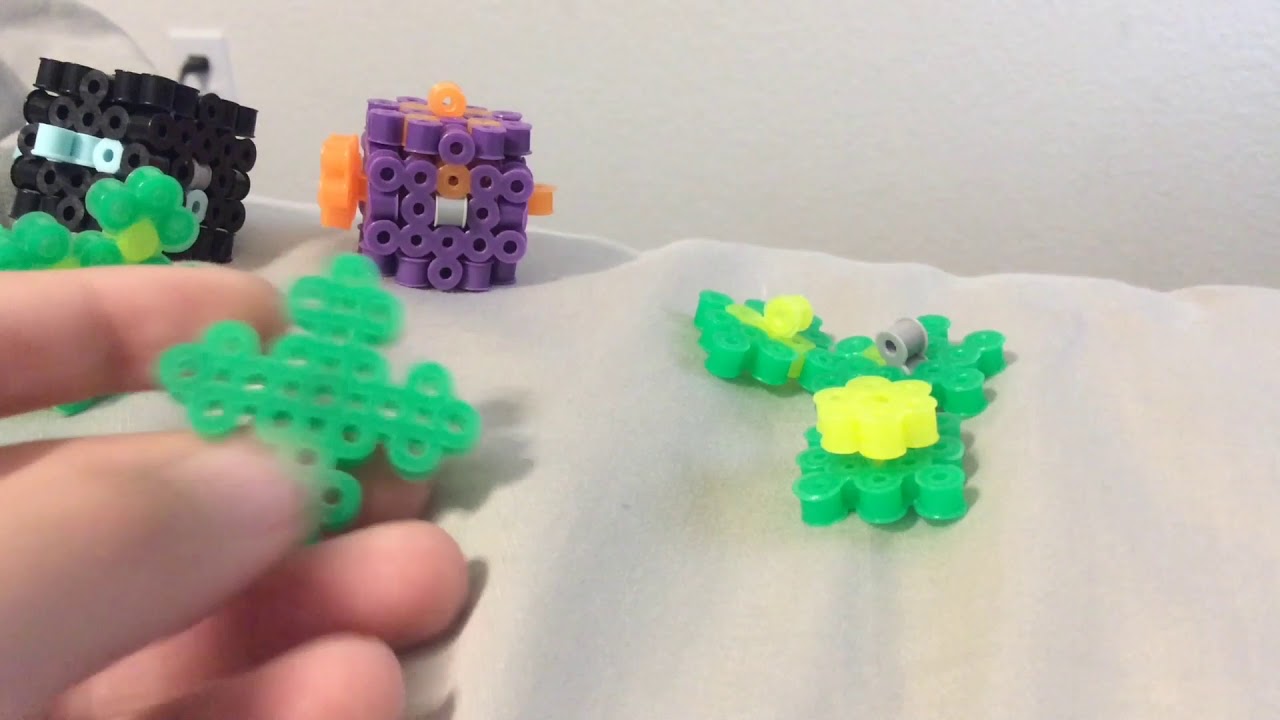 Mini perler bead fidget cube!