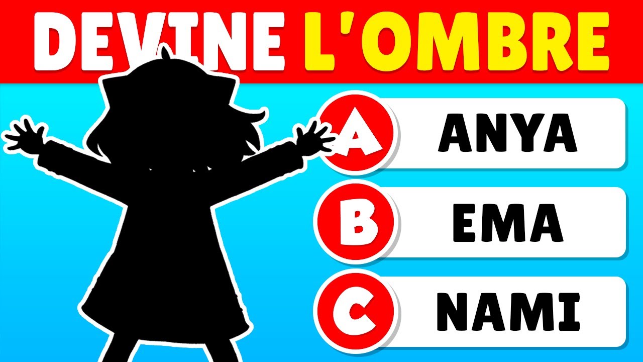 Devine L'OMBRE de tes ANIMÉS PRÉFÉRÉS 🏴‍☠️🤔 | Quiz Manga 🔥