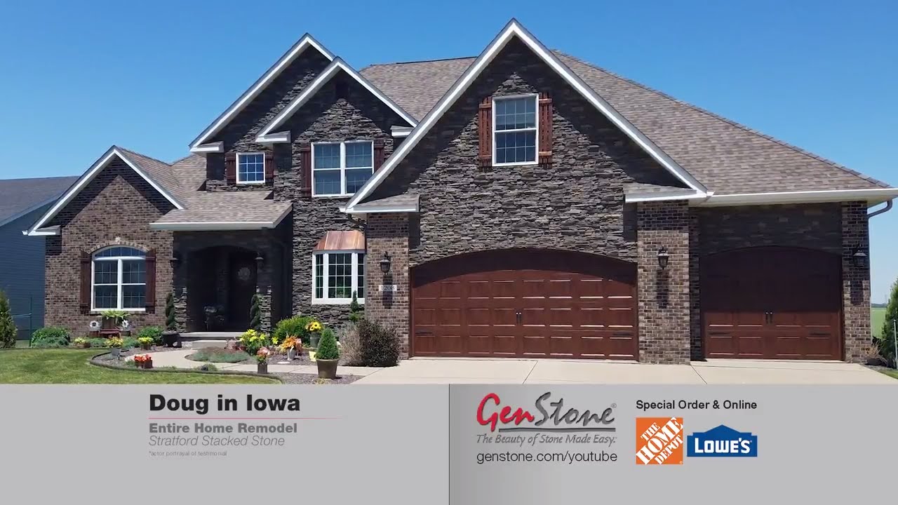 Don't Move, Improve! with GenStone DIY Faux Stone Panels