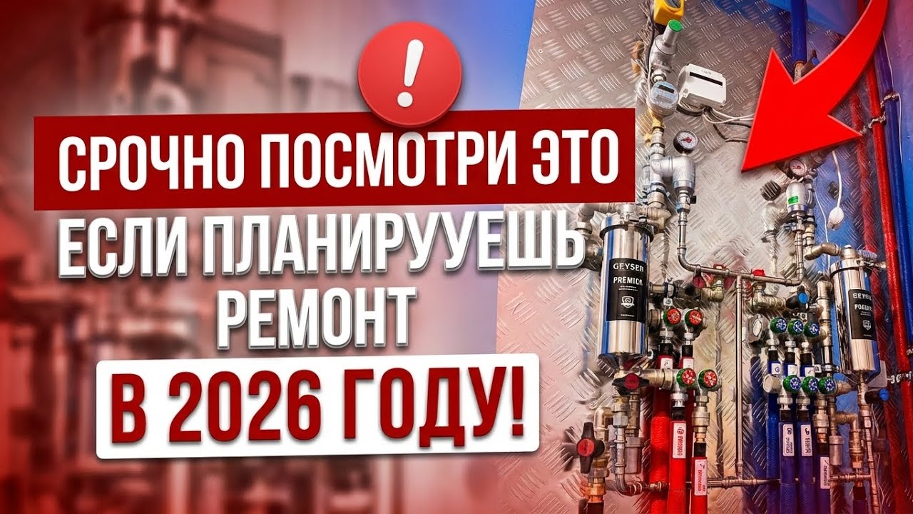 Сколько стоит черновая сантехника в 2026 году? #ремонтквартир #ремонтподключ #сантехникамосква