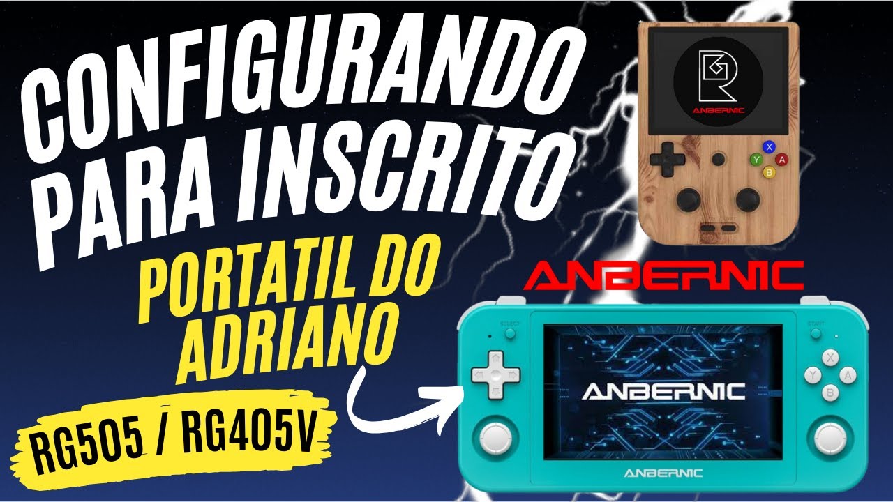 RG505 ou RG405v - Configurando Portátil do Adriano
