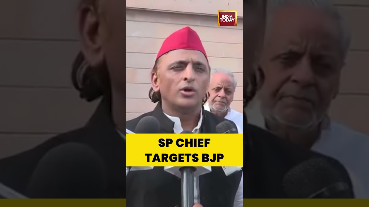 Akhilesh Yadav Raises Questions Over Ram Mandir Offerings, Targets BJP Government #shorts