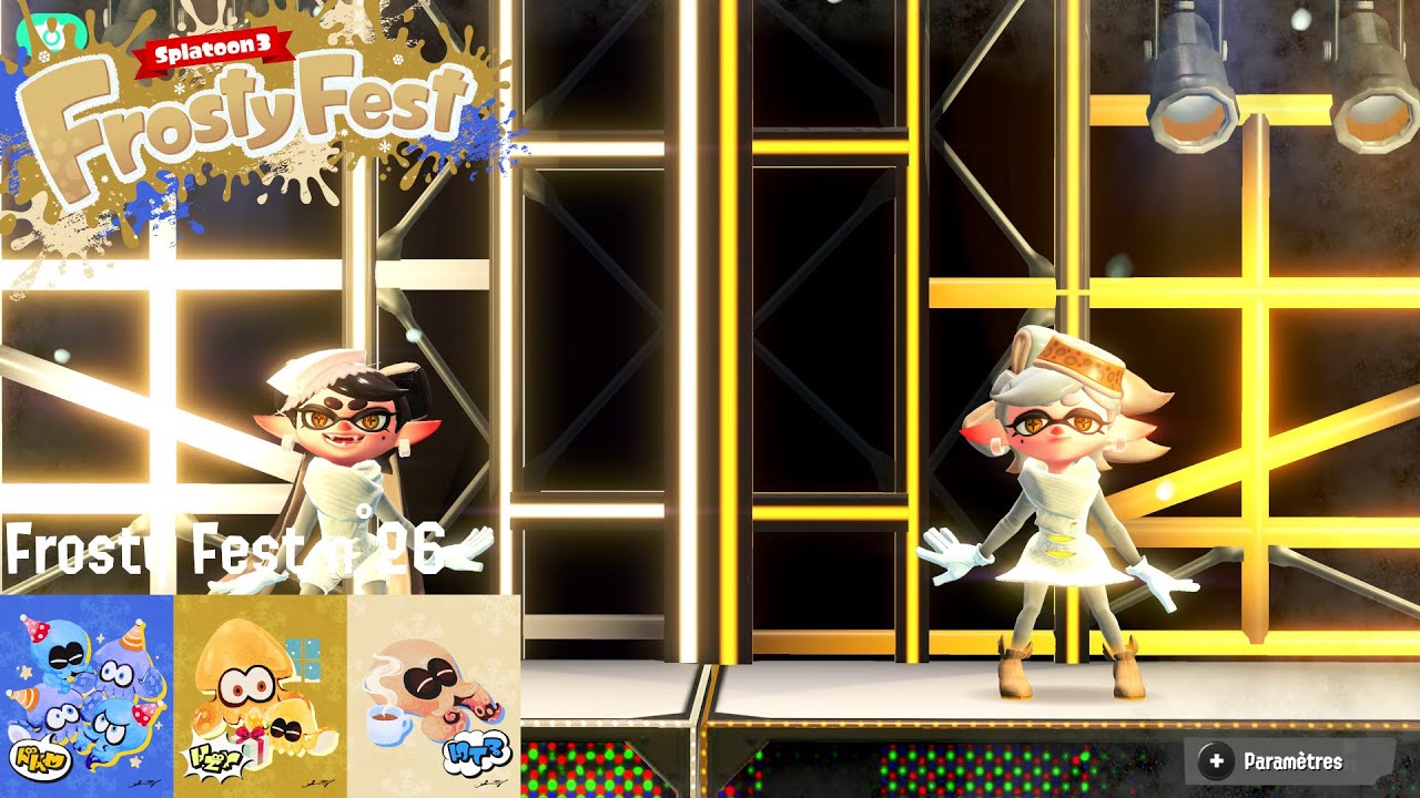 [Splatoon 3] Frosty Fest n°26 : Amis vs. Famille vs. Solo!