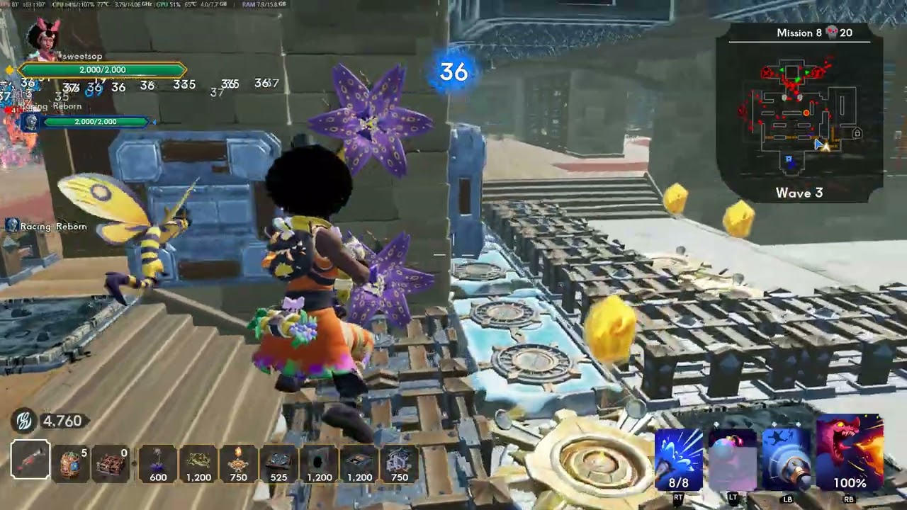 Orcs Must Die! Deathtrap Difficulty 20 Mission 8-11 co-op