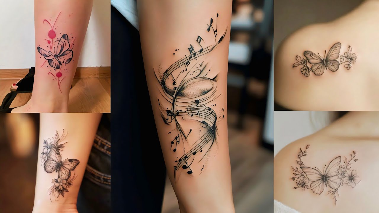 50+ Trendy Butterfly Tattoo Designs And Ideas I BeautifulButerfly Tattoo Il Butterfly Tattoos Girls