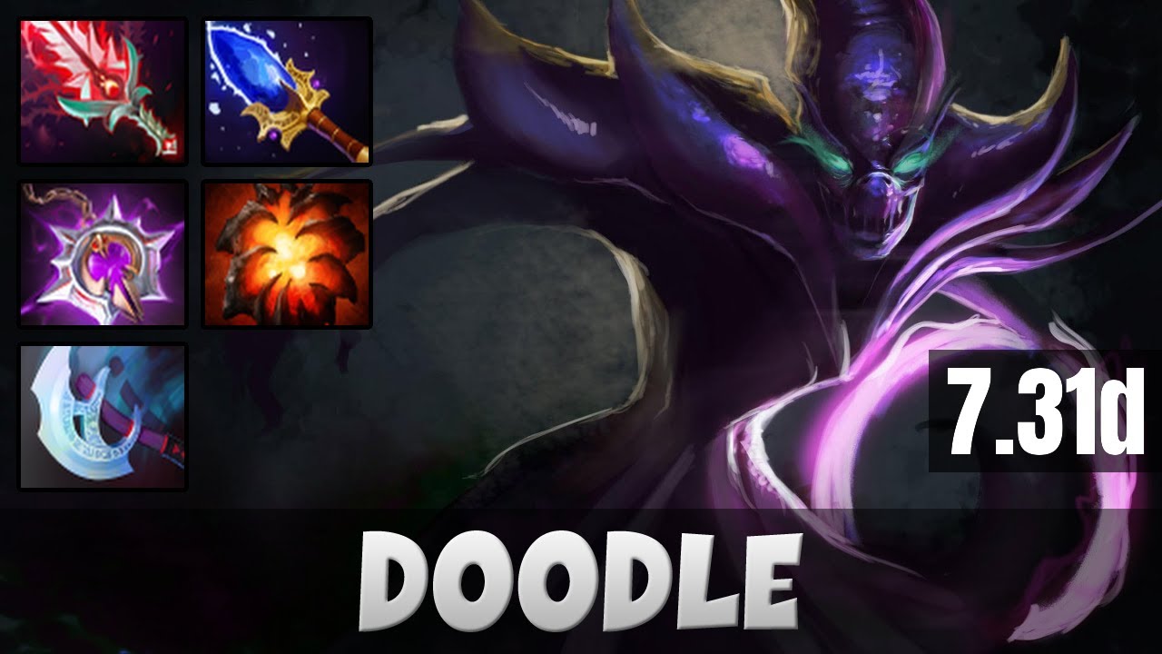 DOODLE Spectre BOTTOM LANE Gameplay | Dota 2 Full Game