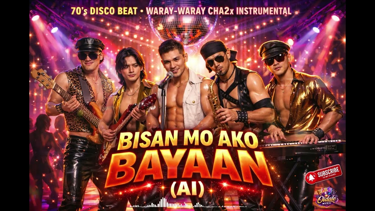BISAN MO AKO BAYAAN (Ai) disco cha-cha Instrumental/@eladiocupido1025/pleasesubscribe