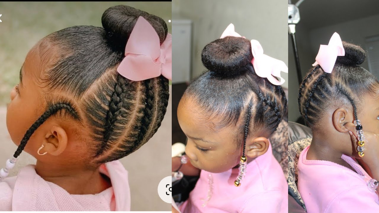 Quick ,Easy Simple & Cute Holiday Hairstyle For Toddler Girls// Can't Braid? Try this hairstyle.