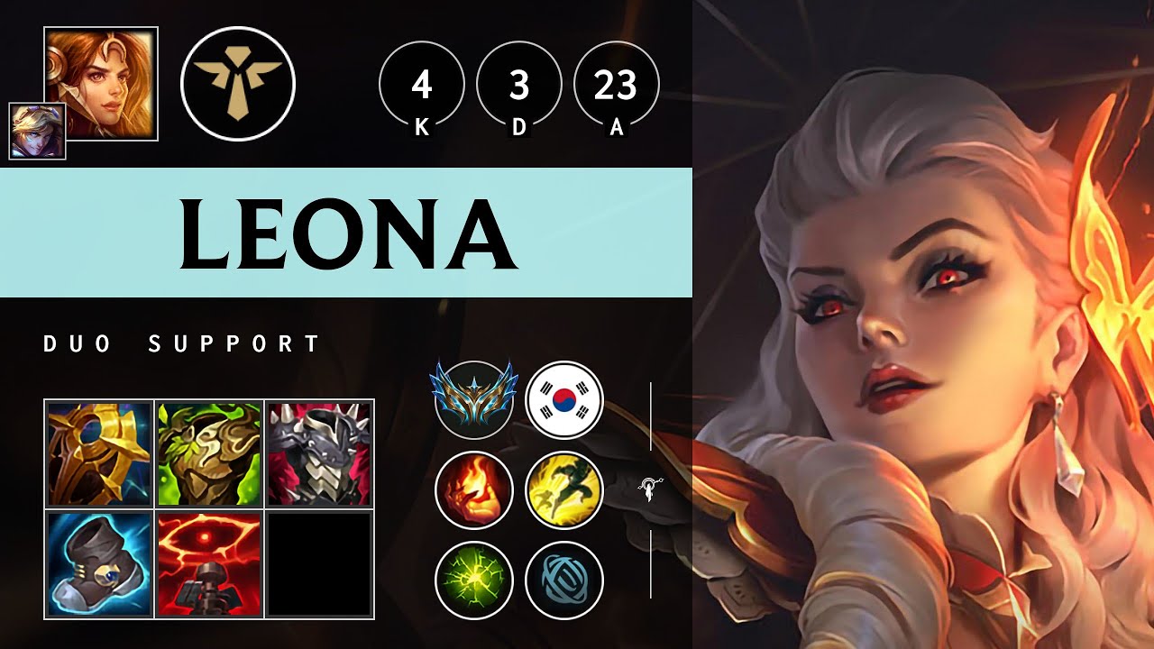 Leona Support vs Braum - KR Challenger Patch 14.16