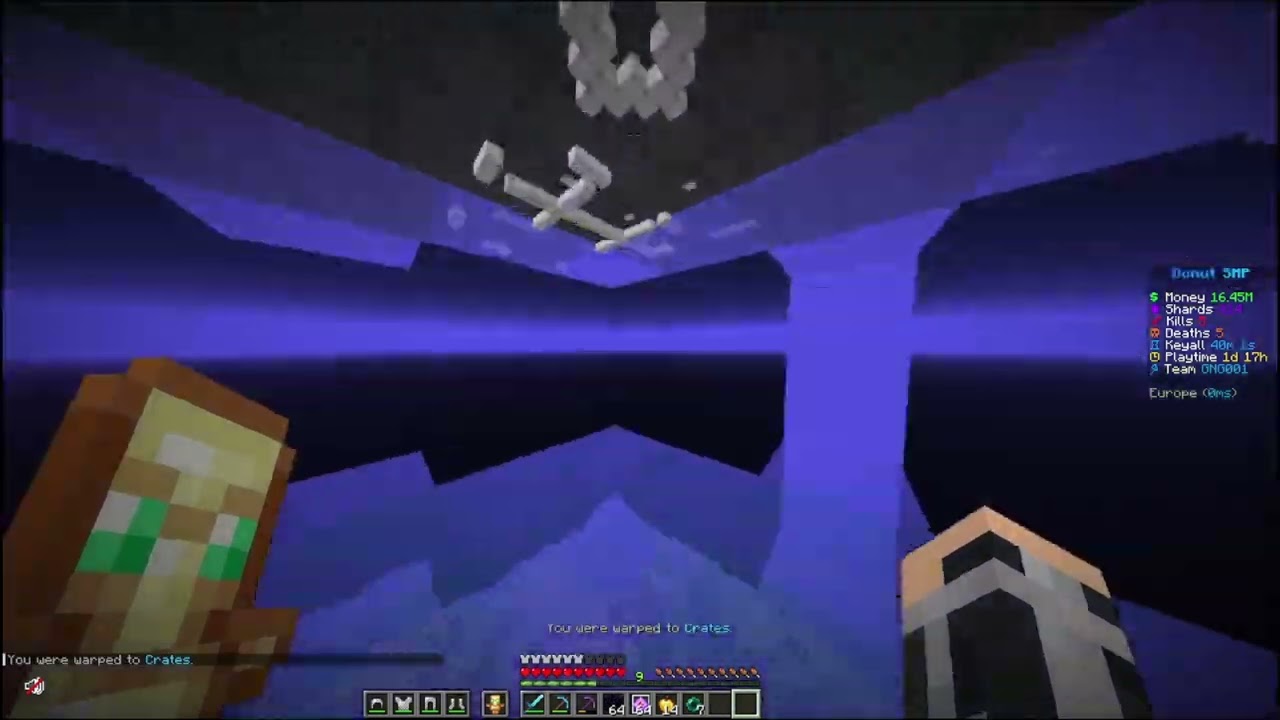 donutSMP çok hızlı geliştim (bölüm: 1 )