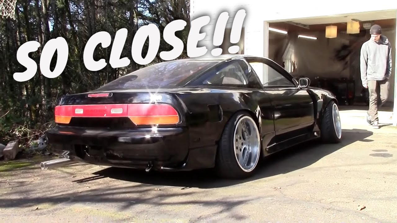 1JZ 240SX Daily Skid Build | The S13 is on the GROUND! + GK Tech Sway Bar Install