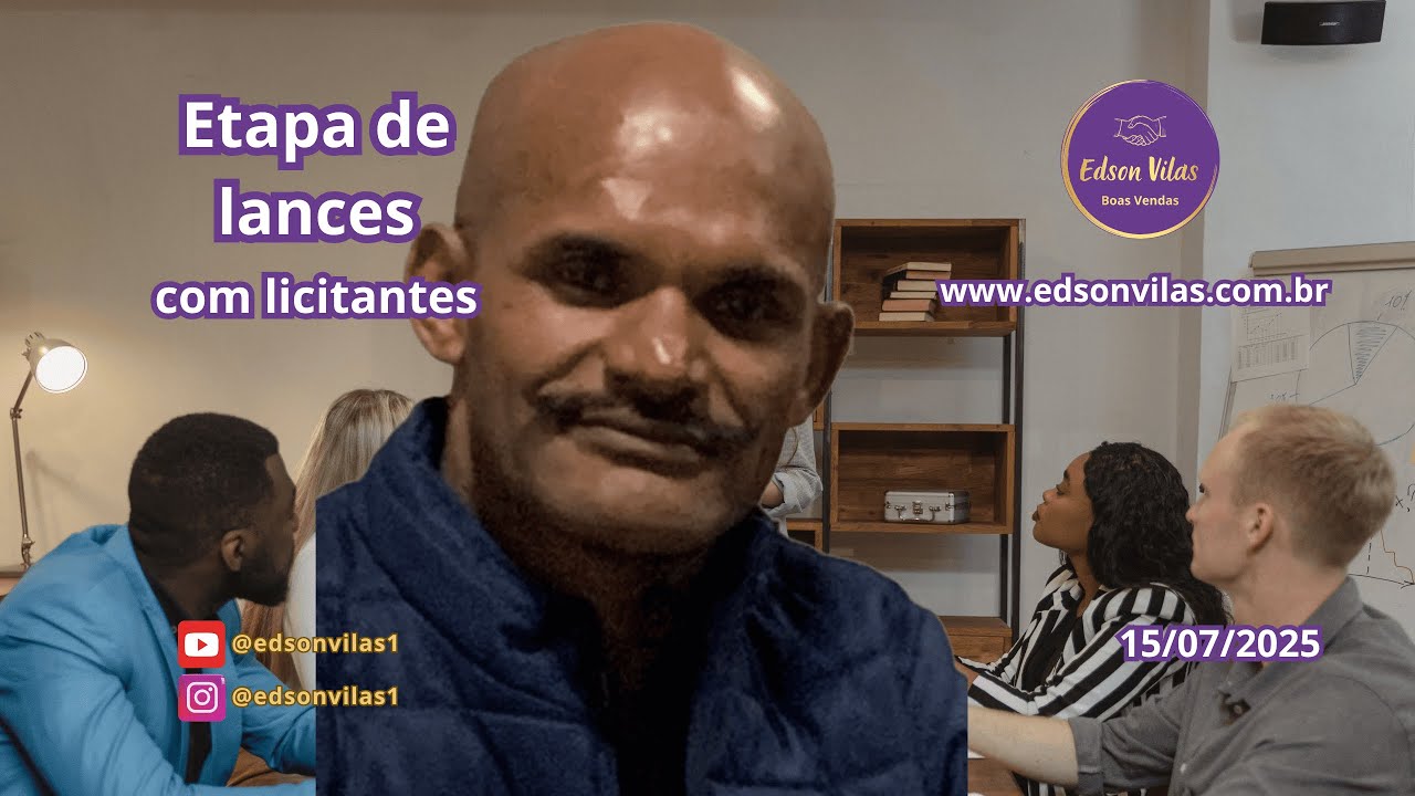 Etapa de lances agora aberto e fechado