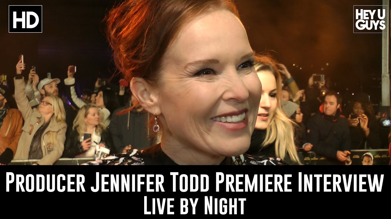 Producer Jennifer Todd Premiere Interview - Live by Night