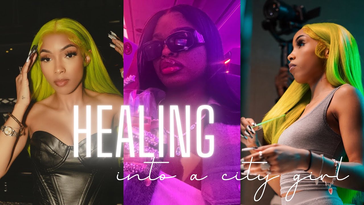 Healing Into A City Girl | Crying😓|New Car🚘| Green Hair💚|Trays Bday🎉|Music Video🎥 & MORE