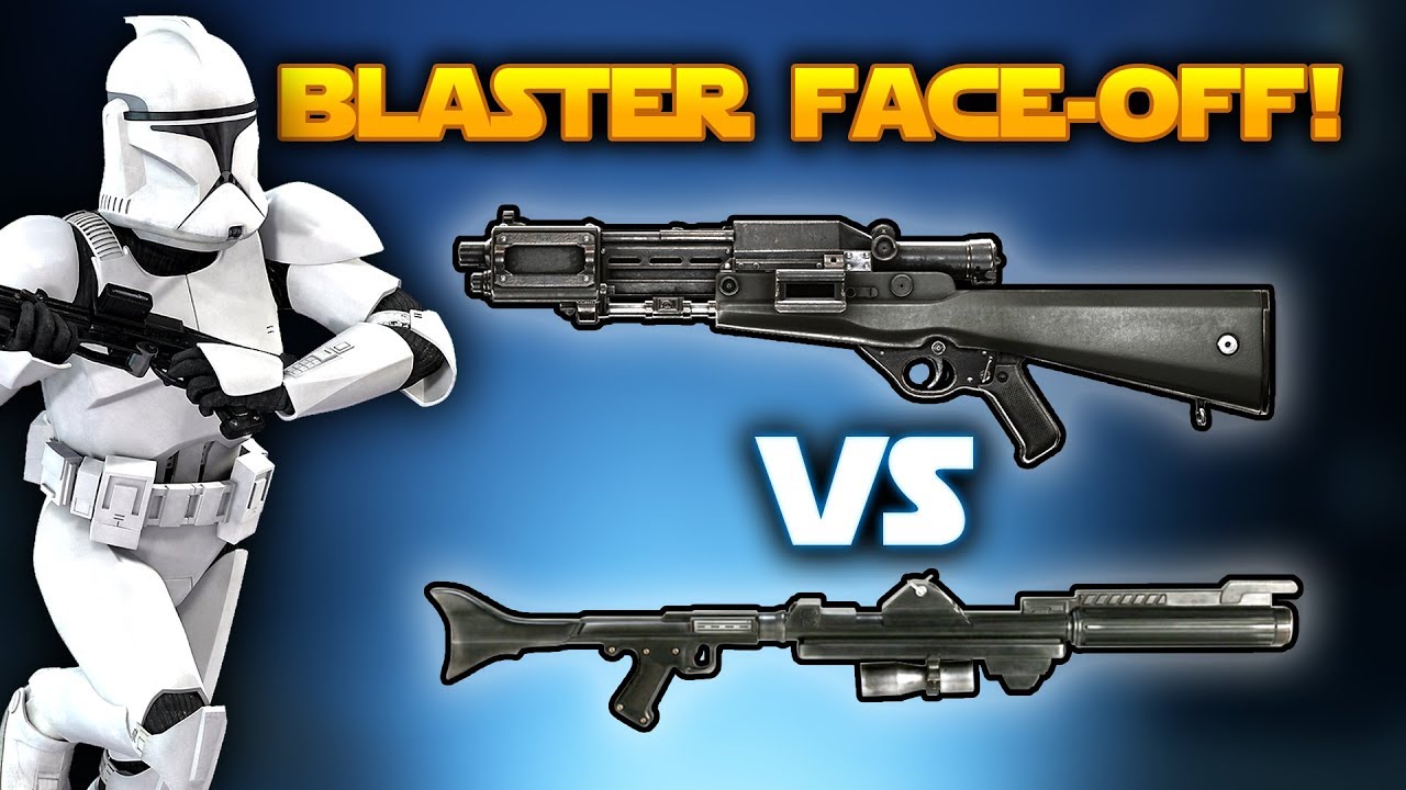 Бластерное противостояние в Star Wars Battlefront 2! &mdash; TL-50 против DC-15LE! Какой бластер лучше?