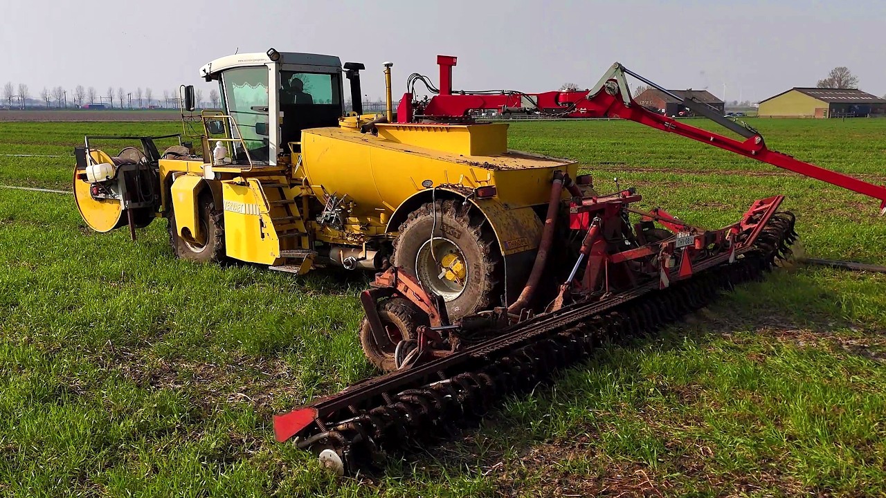 Sleepslang bemesten | Drag hose slurry injection | Gülleverschlauchen | Vervaet | Mestseizoen 2026