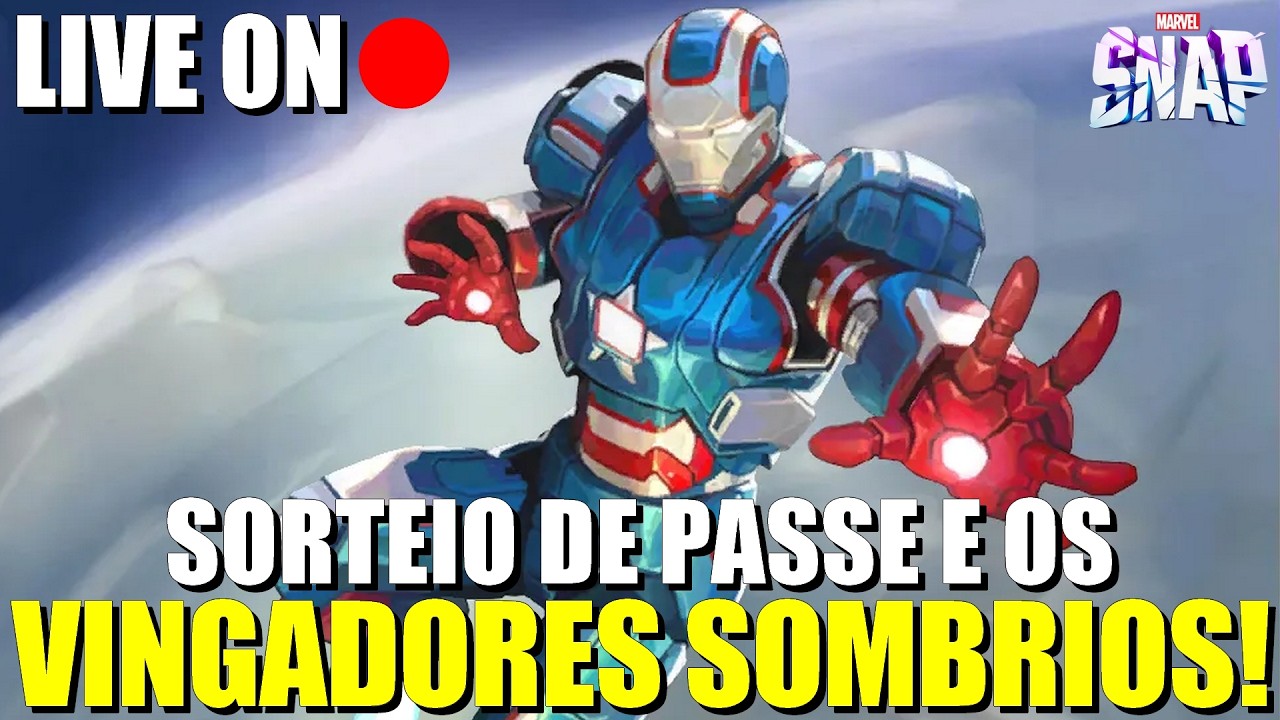 SORTEIO DE PASSE E OS VINGADORES SOMBRIOS! | MARVEL SNAP |