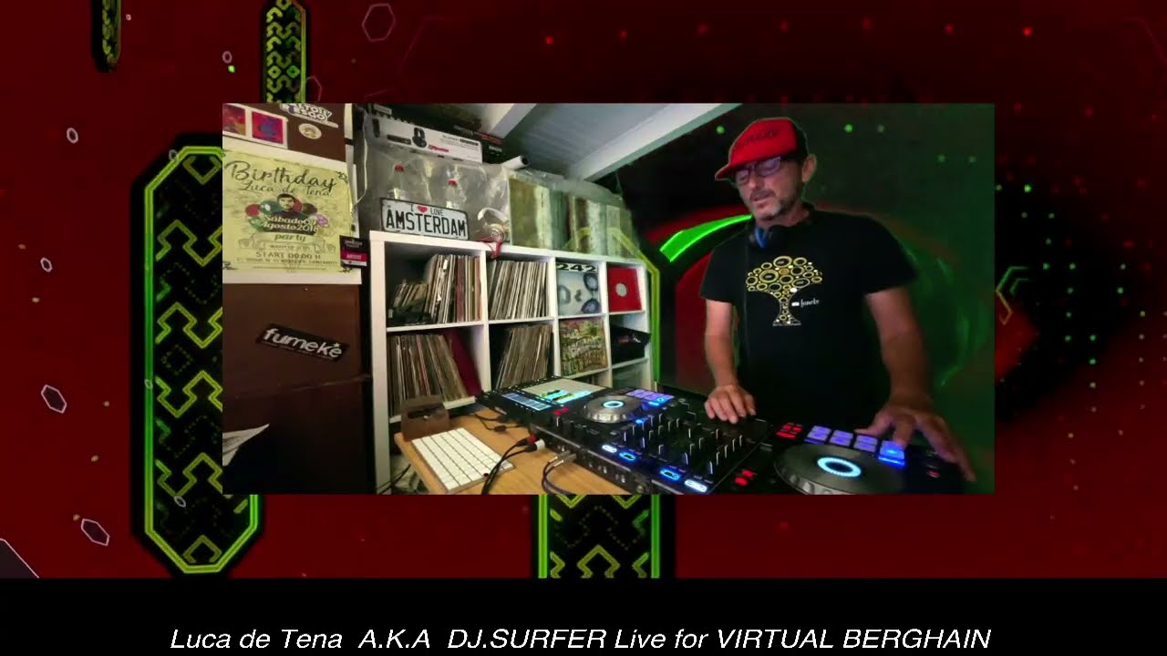 Luca de Tena Live for Virtual Berghain