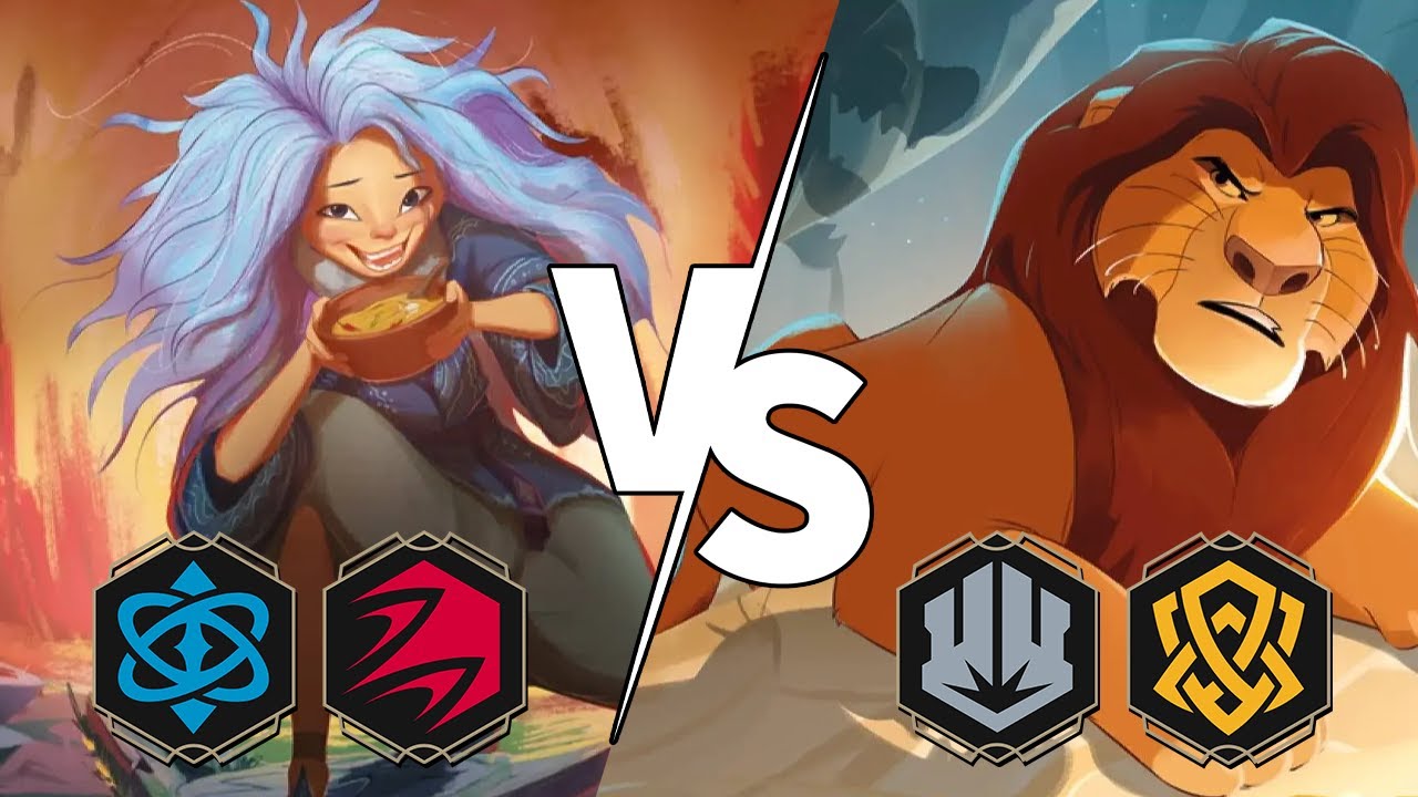 Ruby/Sapphire VS Amber/Steel [Lorcana]
