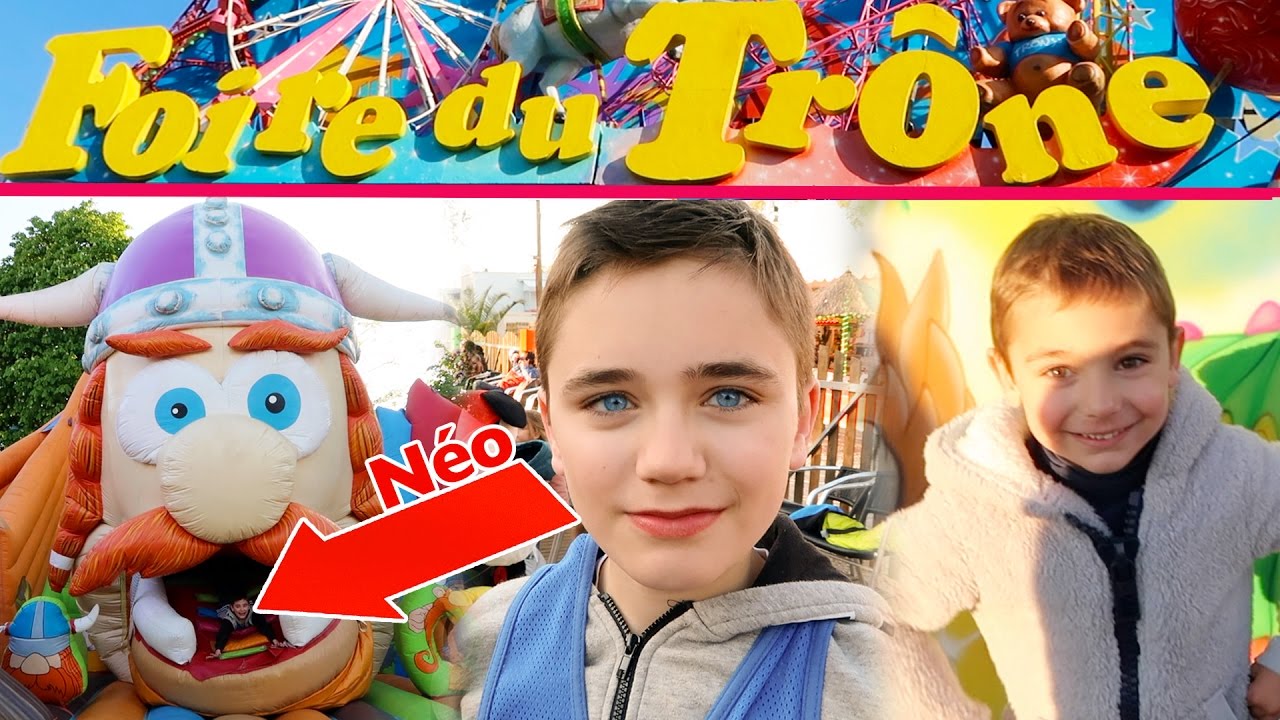VLOG - Structures Gonflables Géantes & Jeux de Fête Foraine à la Foire du Trône de Paris