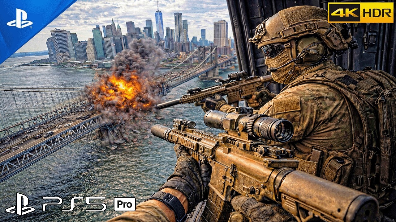 (PS5) New York City Under Siege Mission | Realistic ULTRA Graphics Gameplay [4K 60FPS HDR]
