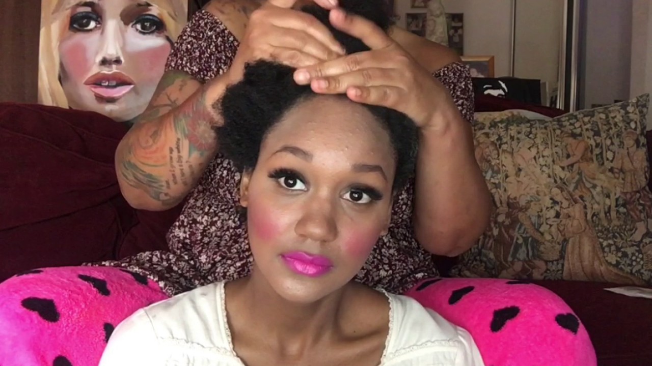 Get your ASMR Afro Fix! Soft Fluffy Afro Head Massage/No Talking/Gum Chewing
