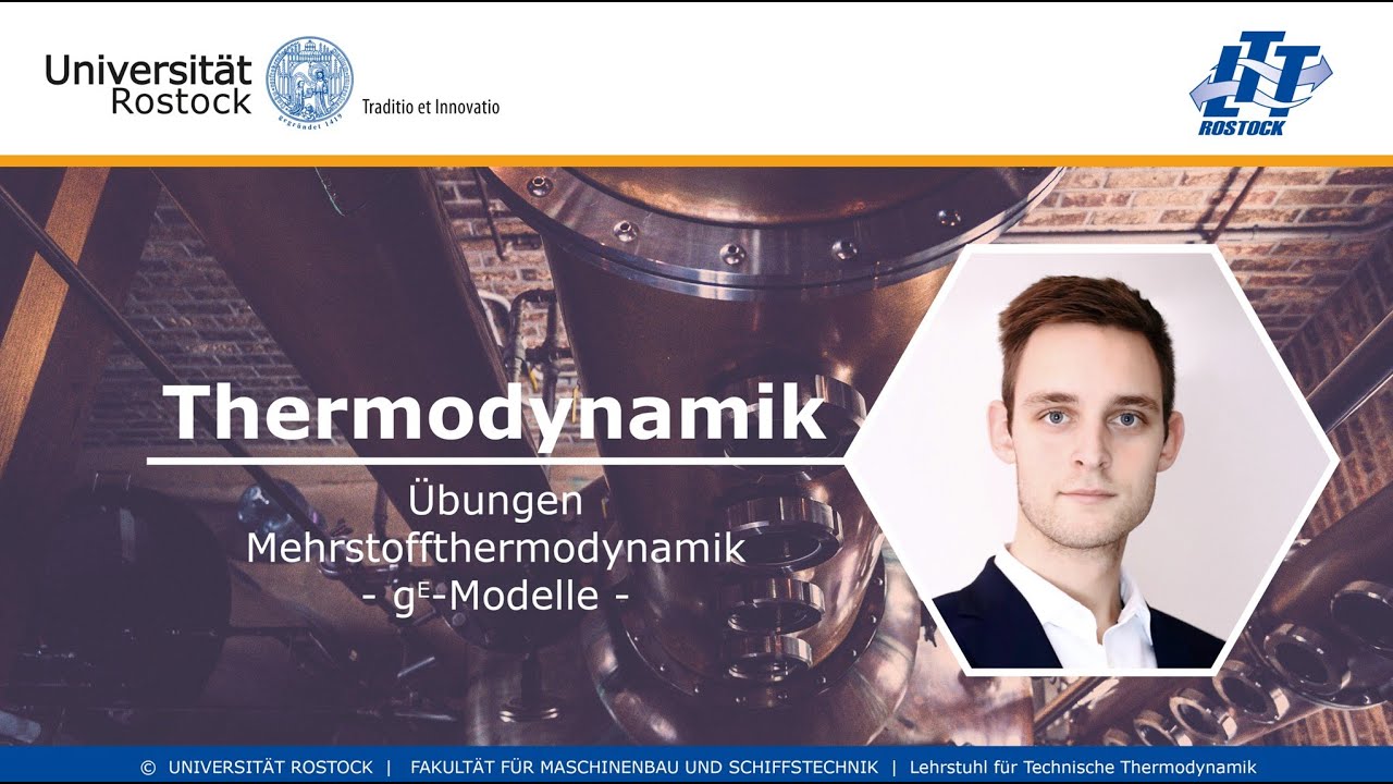 Mehrstoffthermodynamik - gE-Modelle