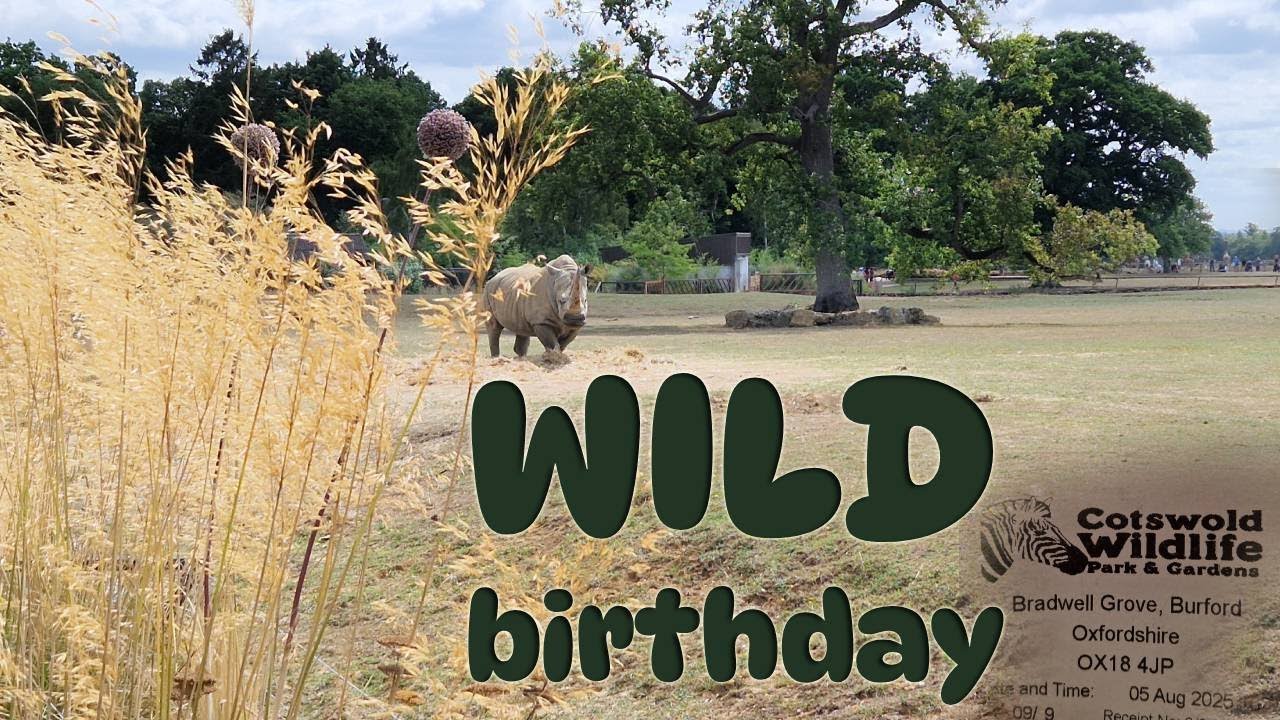 Birthday at Cotswold Wildlife Park & Gardens