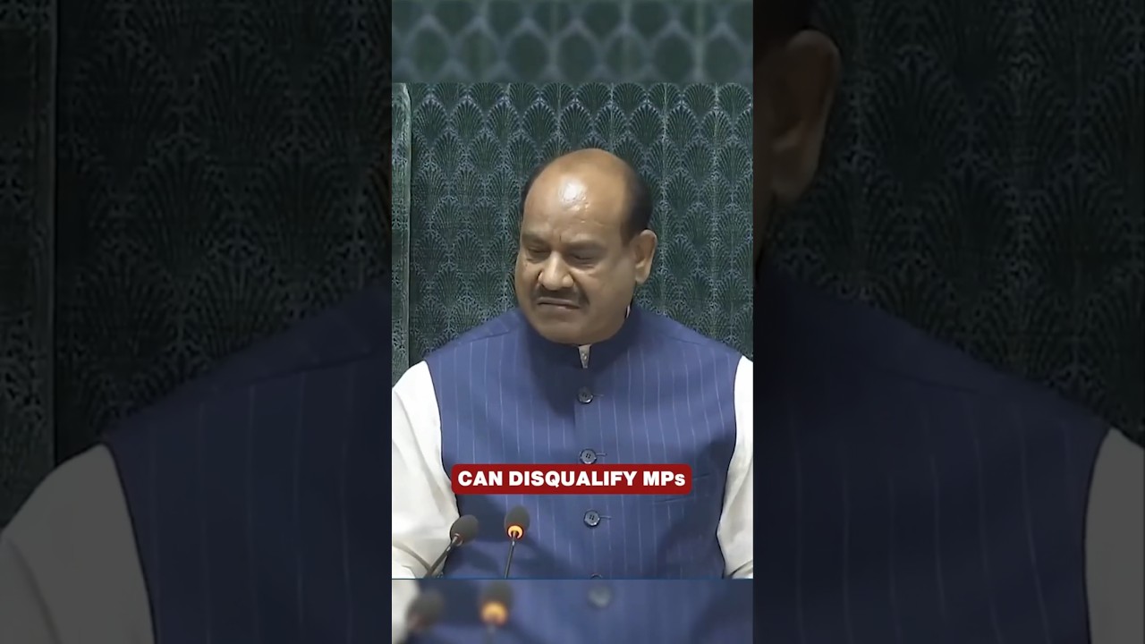 Powers of Lok Sabha Speaker OM BIRLA🤯 #rahulgandhi #modi