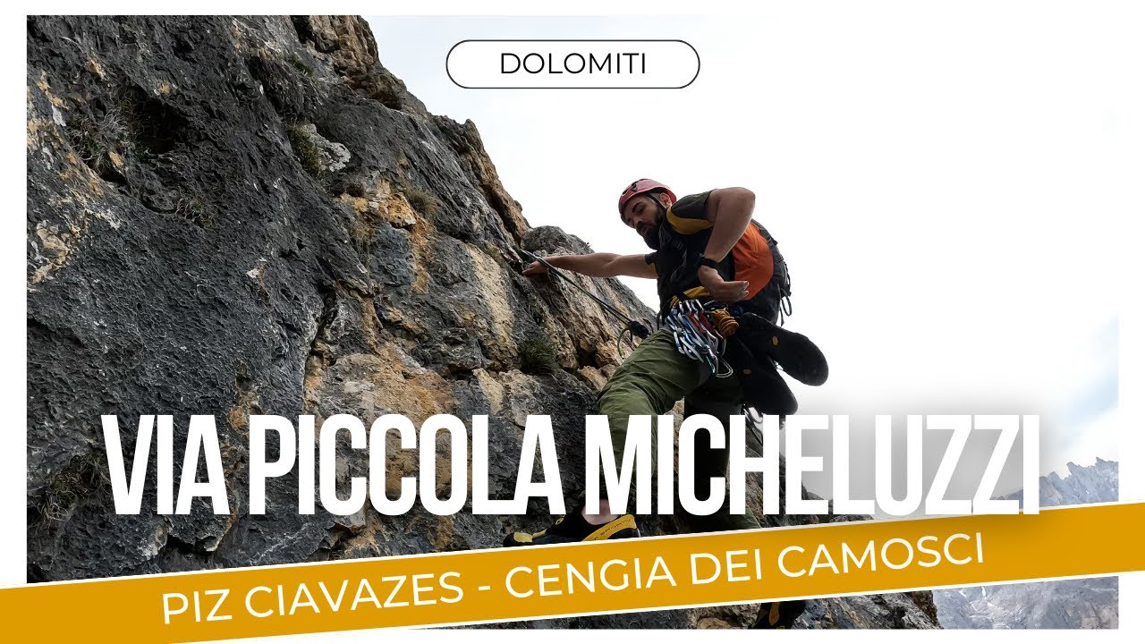 Via Piccola Micheluzzi - Piz Ciavazes - Dolomiti Climbing