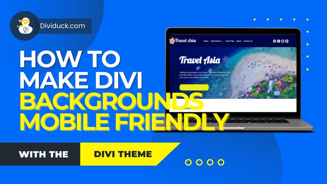 How to Make Divi Backgrounds Mobile Friendly