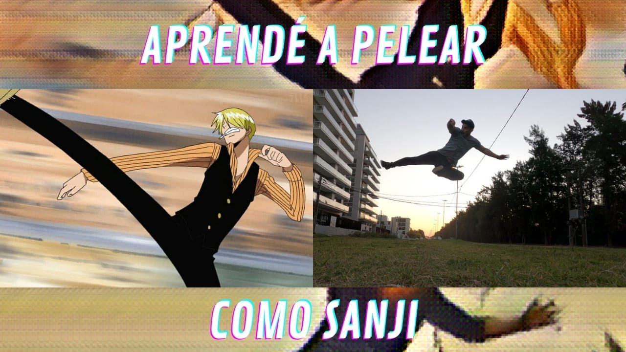 Como dar patadas como sanji de one piece